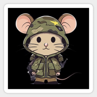 Army Mouse Magnet